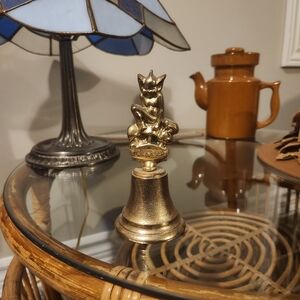 Vintage Brass Cornish Pixie Bell